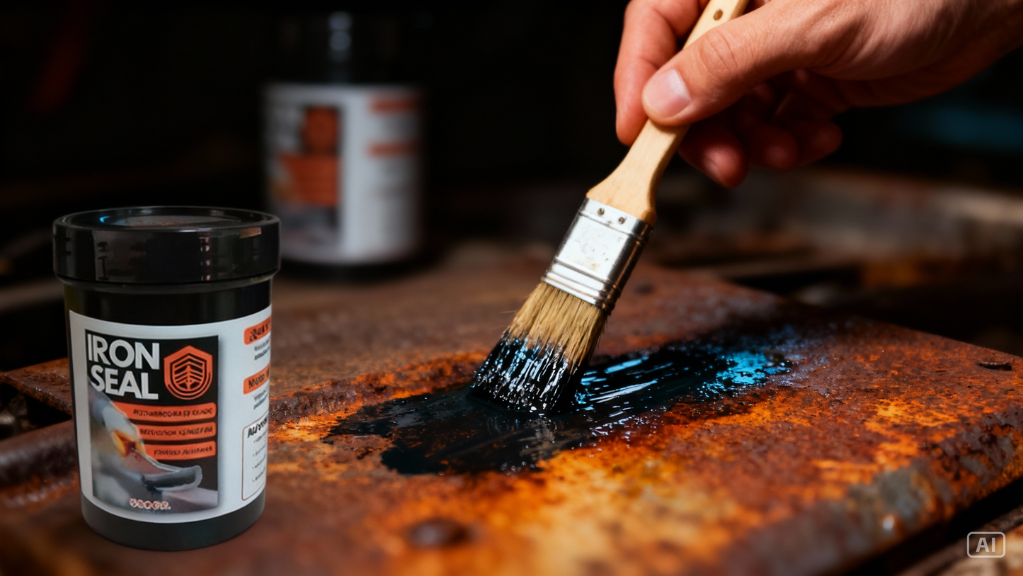 🛡️ Iron Seal – Poder Antioxidante Que Transforma El Metal