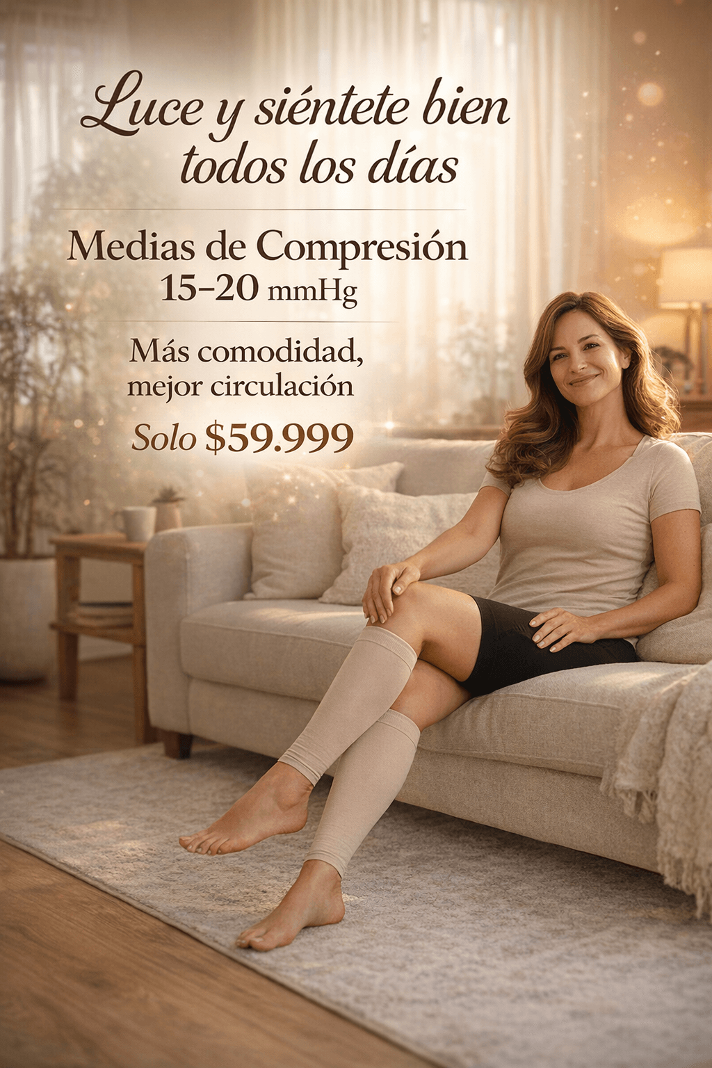 ¡Luce bien y siente mejor con nuestras Medias de Compresión!🌟