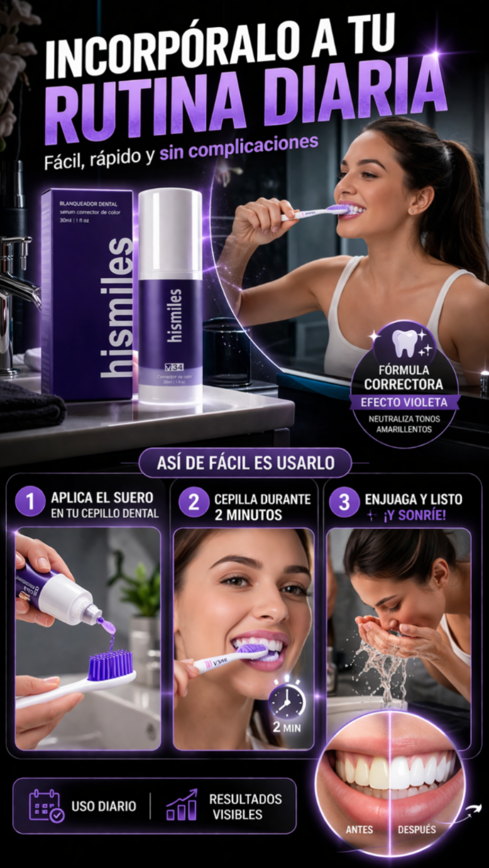 Suero Corrector Dental V34