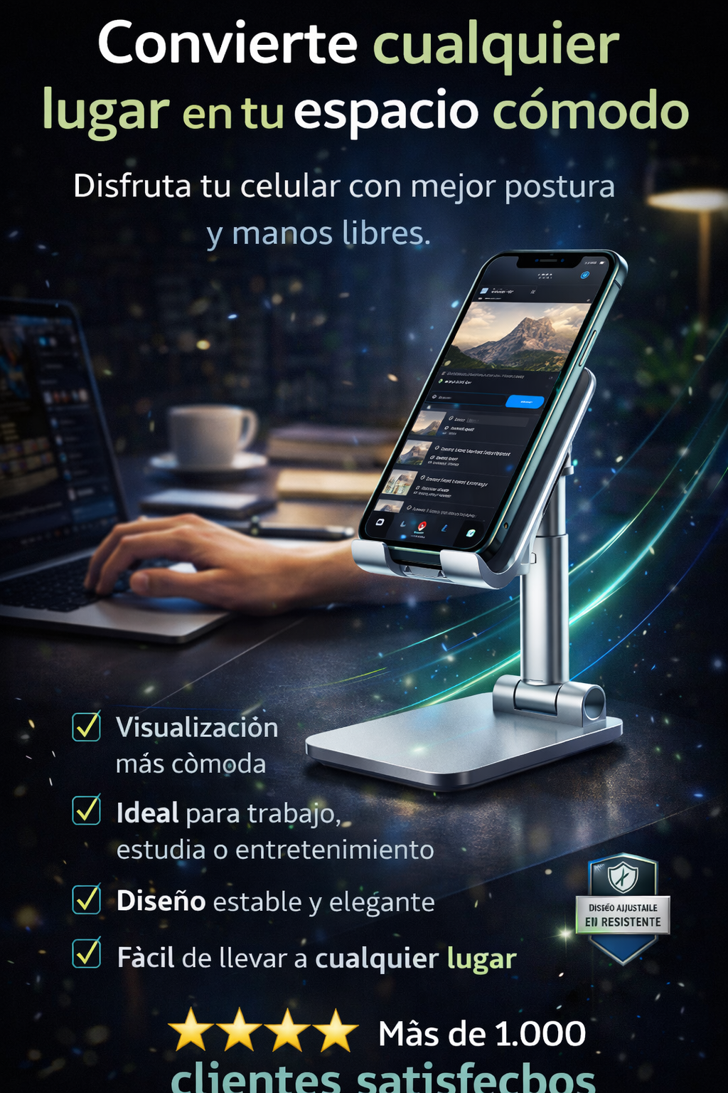 ¿Dolor de cuello por usar tu celular todo el día?