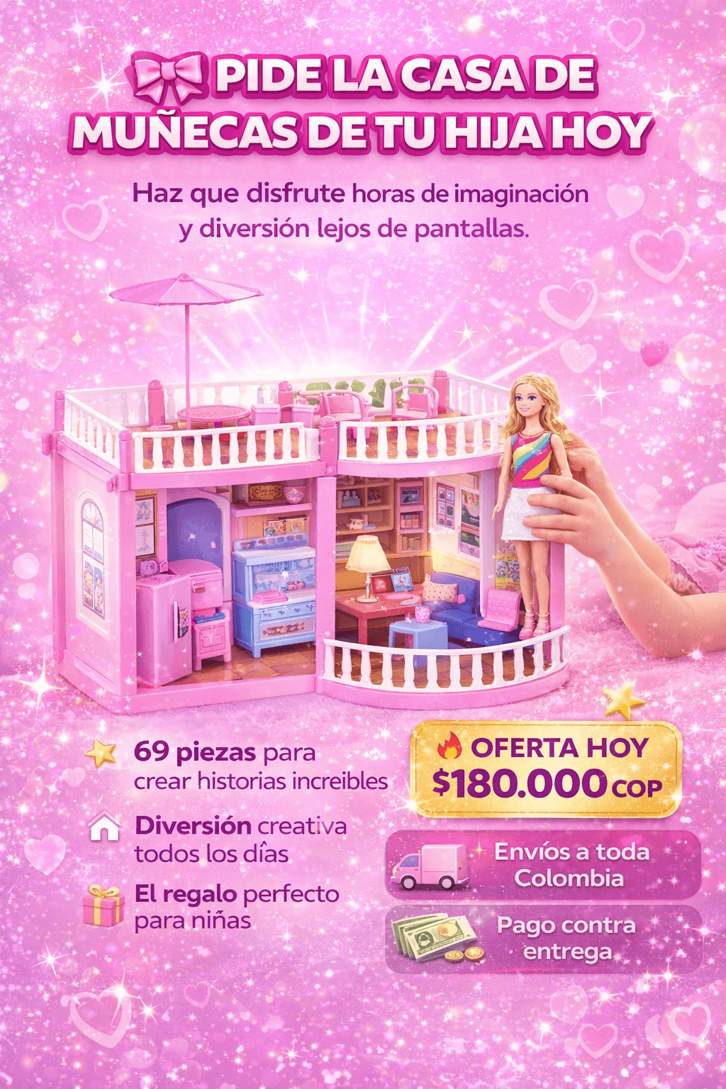 🎀 MENOS PANTALLAS, MÁS IMAGINACIÓN PARA TU HIJA