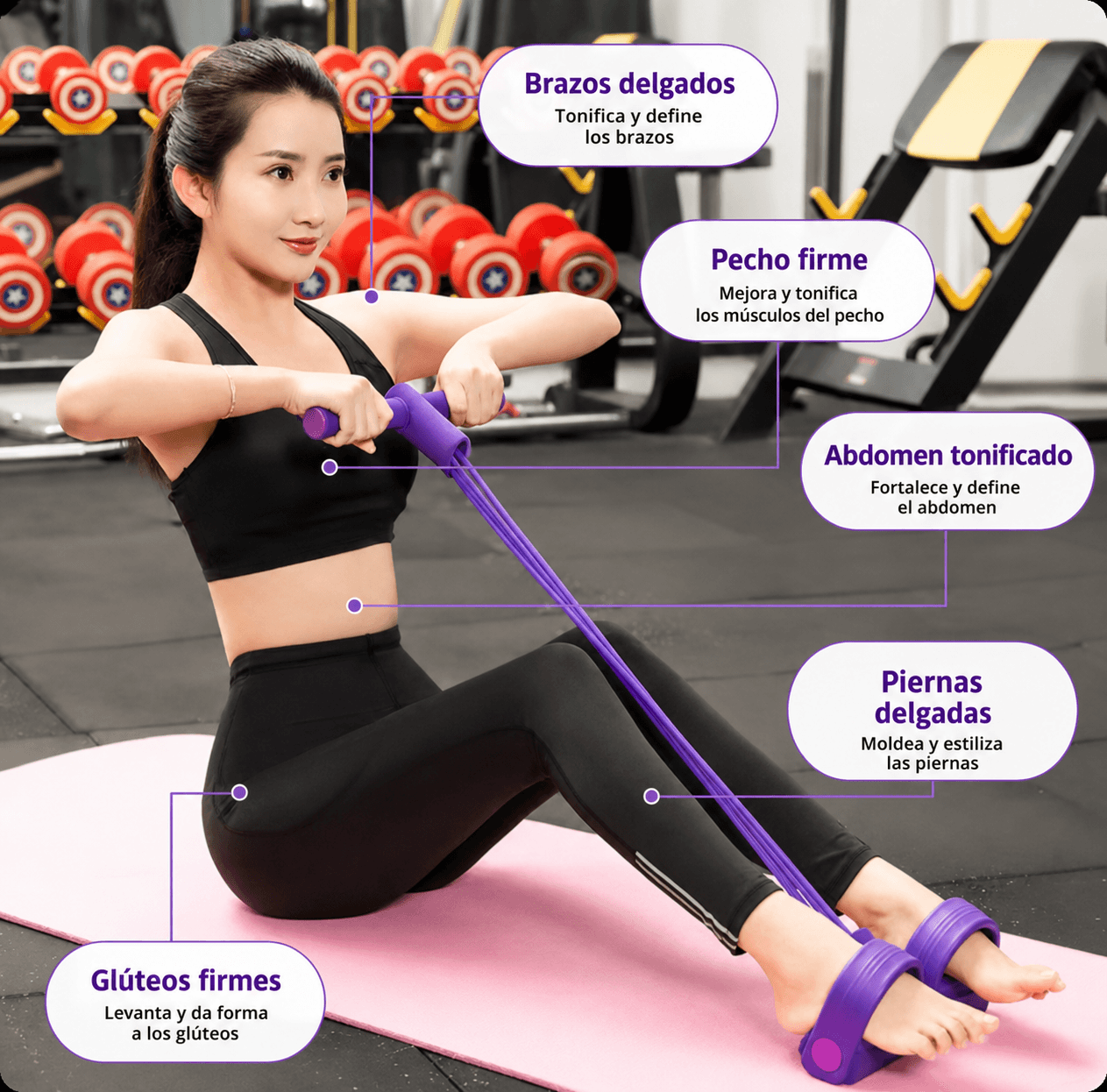 BANDA ELÁSTICA RESISTENTE FLEXCORE™ PRO