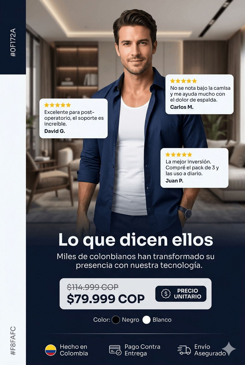 Camisilla de Compresión: Moldea tu Figura, Mejora tu Postura y Luce Impecable al Instante.