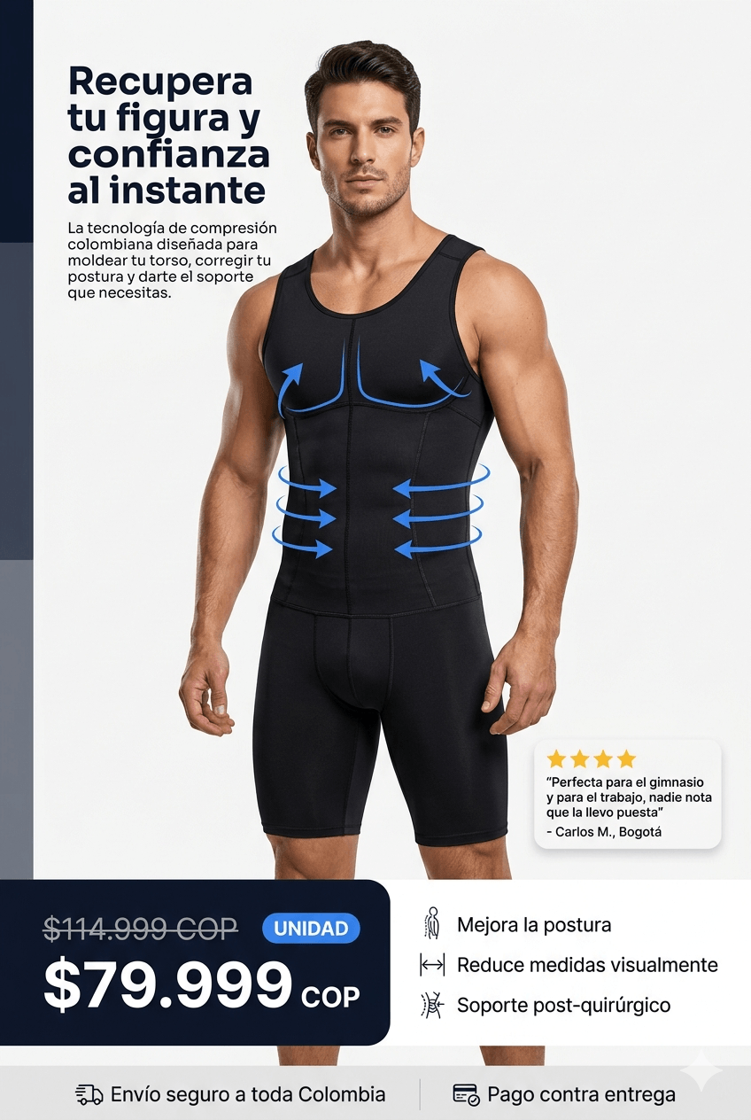 Camisilla de Compresión: Moldea tu Figura, Mejora tu Postura y Luce Impecable al Instante.
