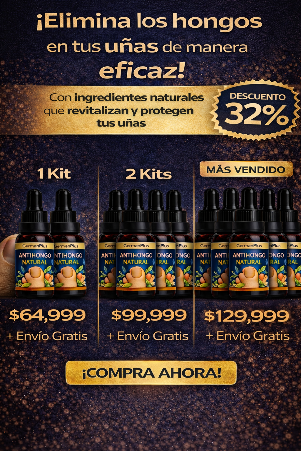 💪🔍ANTIHONGOS UÑAS 2x1💅💅