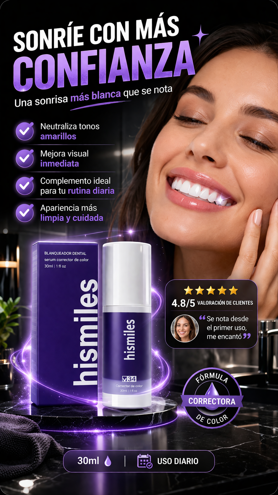 Suero Corrector Dental V34
