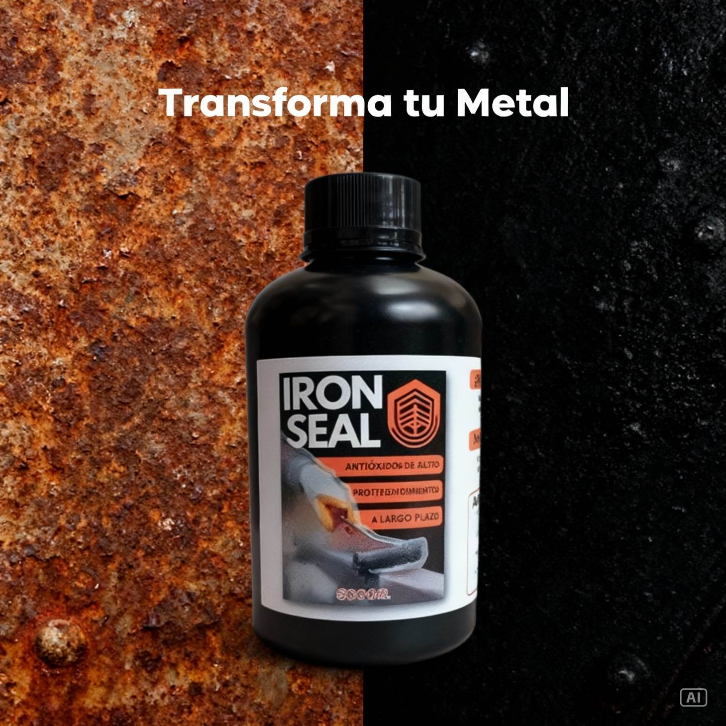 🛡️ Iron Seal – Poder Antioxidante Que Transforma El Metal