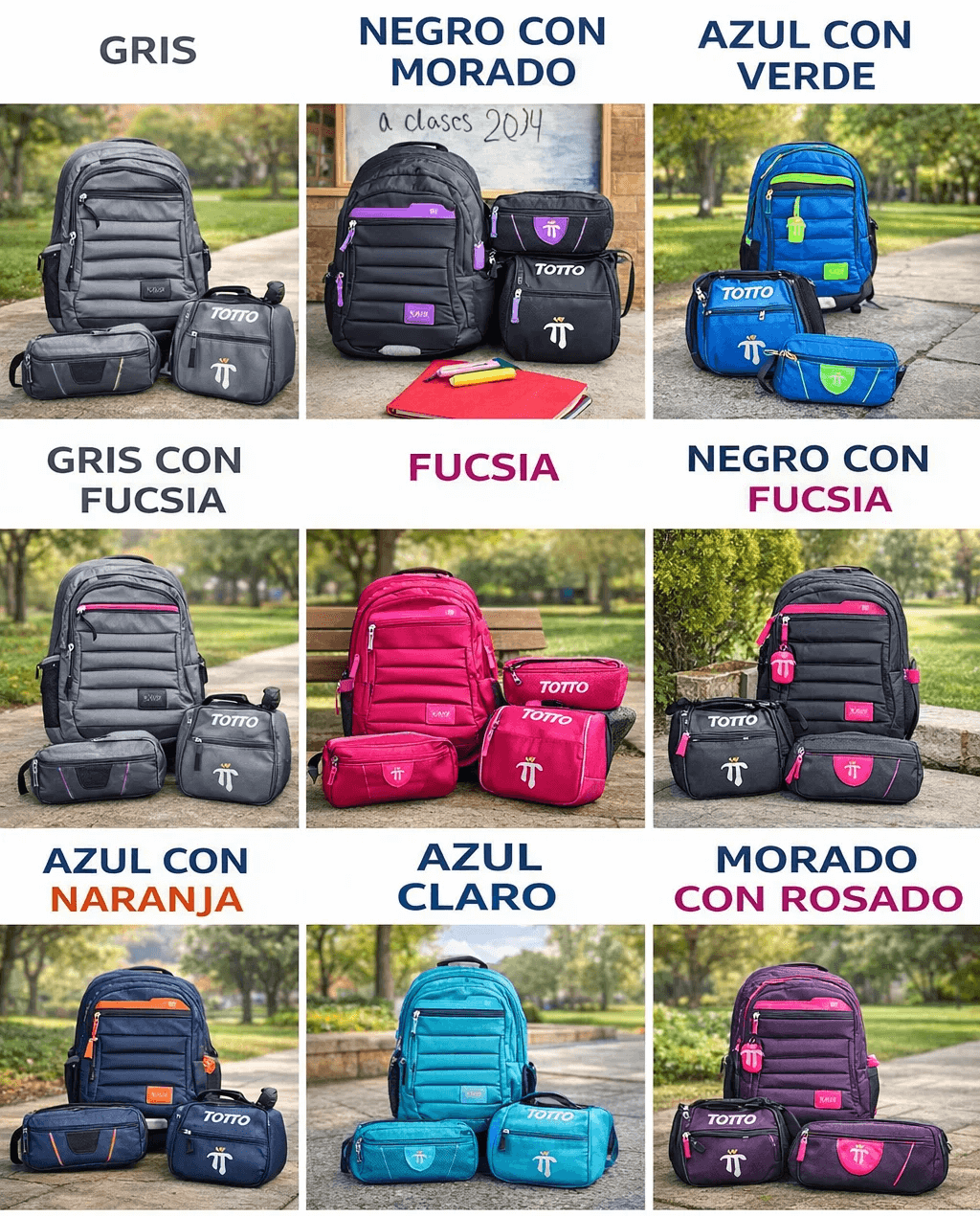 🎒Combo Morral Tipo Totto –🔥 Calidad Premium que se Nota🔥
