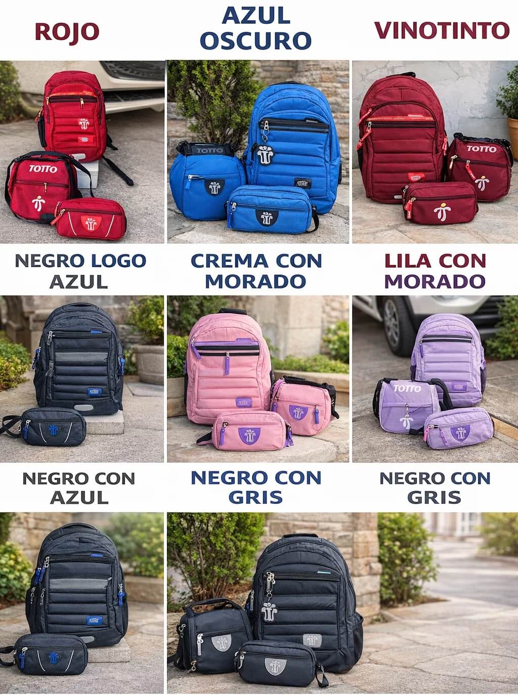 🎒Combo Morral Tipo Totto –🔥 Calidad Premium que se Nota🔥