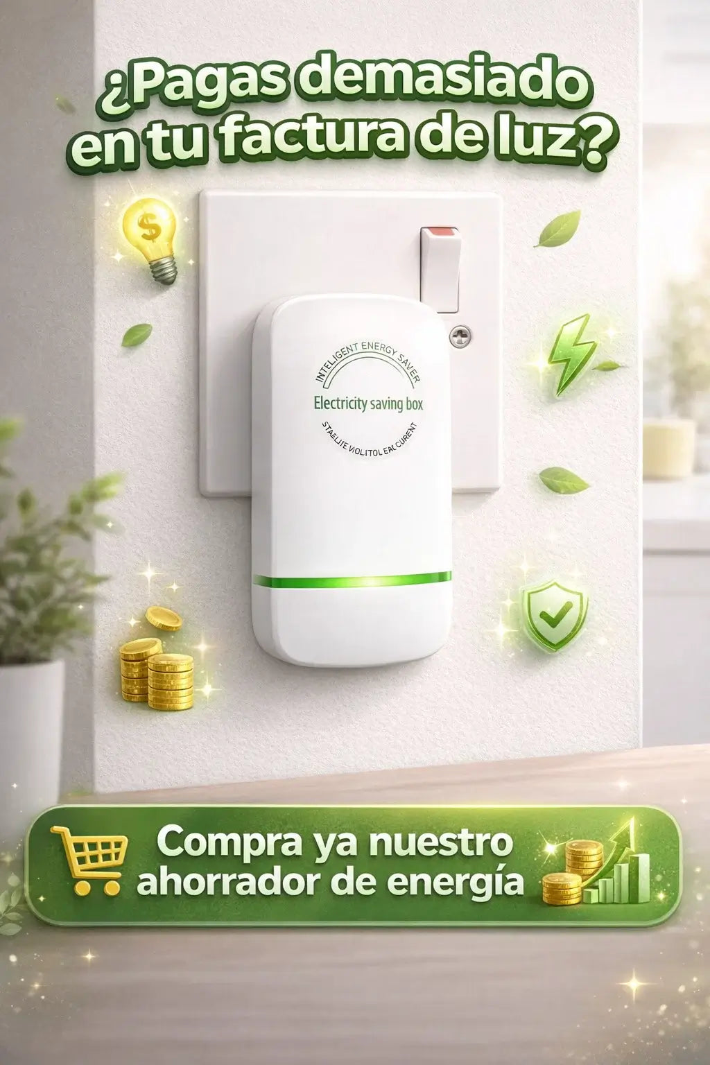 🌟 Ahorra Energía y Dinero 🌟 - 🔋Ahorrador De Energía Power  🔋
