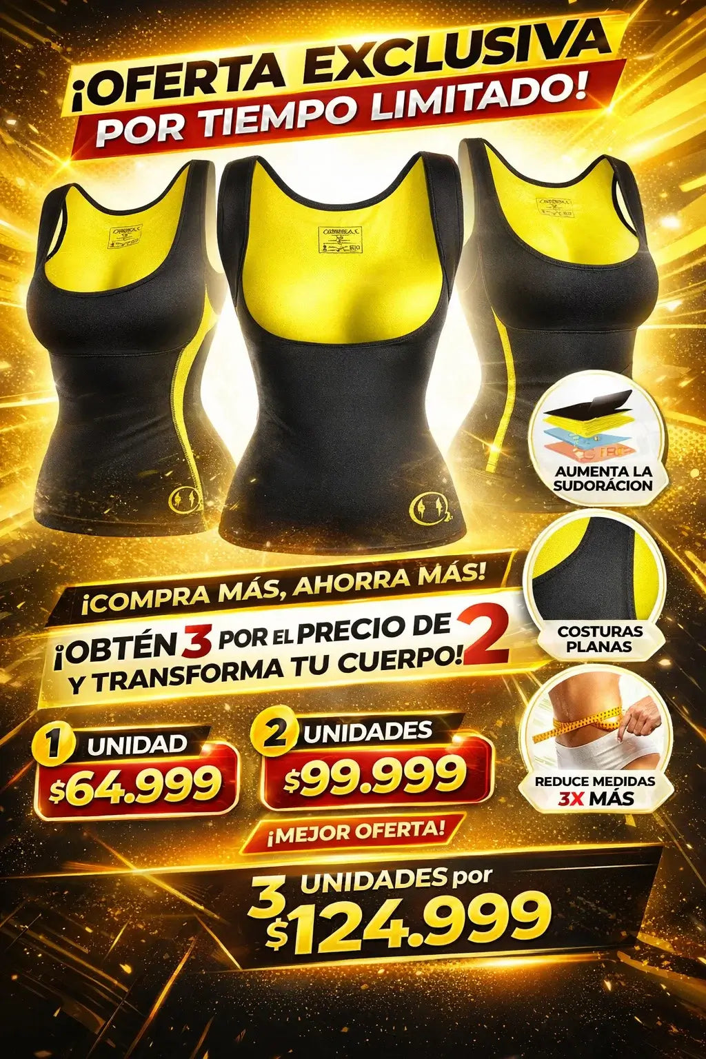 Faja Reductora - Tipo Camisa