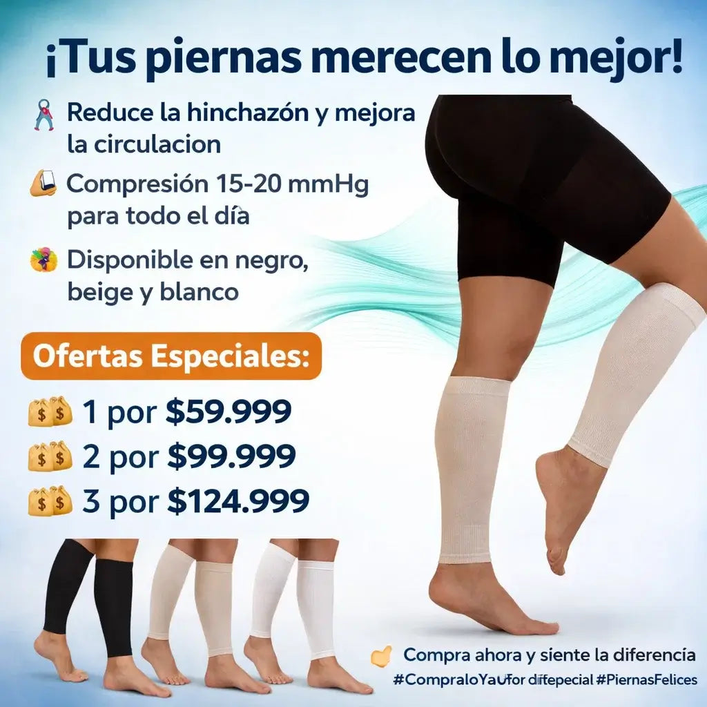 ¡Luce bien y siente mejor con nuestras Medias de Compresión!🌟