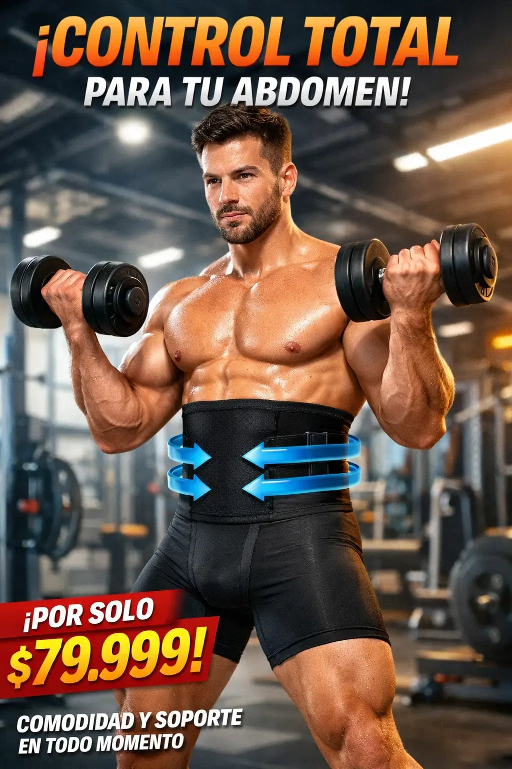 💪🏻Define tu abdomen con el Boxer de Compresión Abdominal👨🏻‍🦱🤛