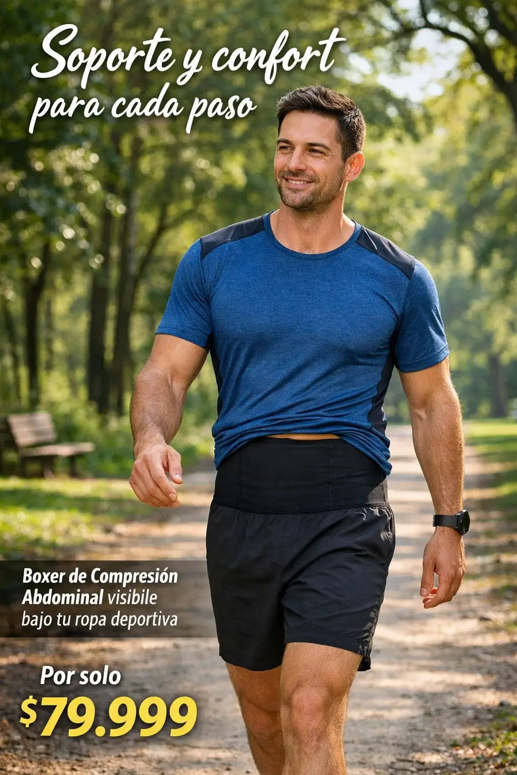 💪🏻Define tu abdomen con el Boxer de Compresión Abdominal👨🏻‍🦱🤛
