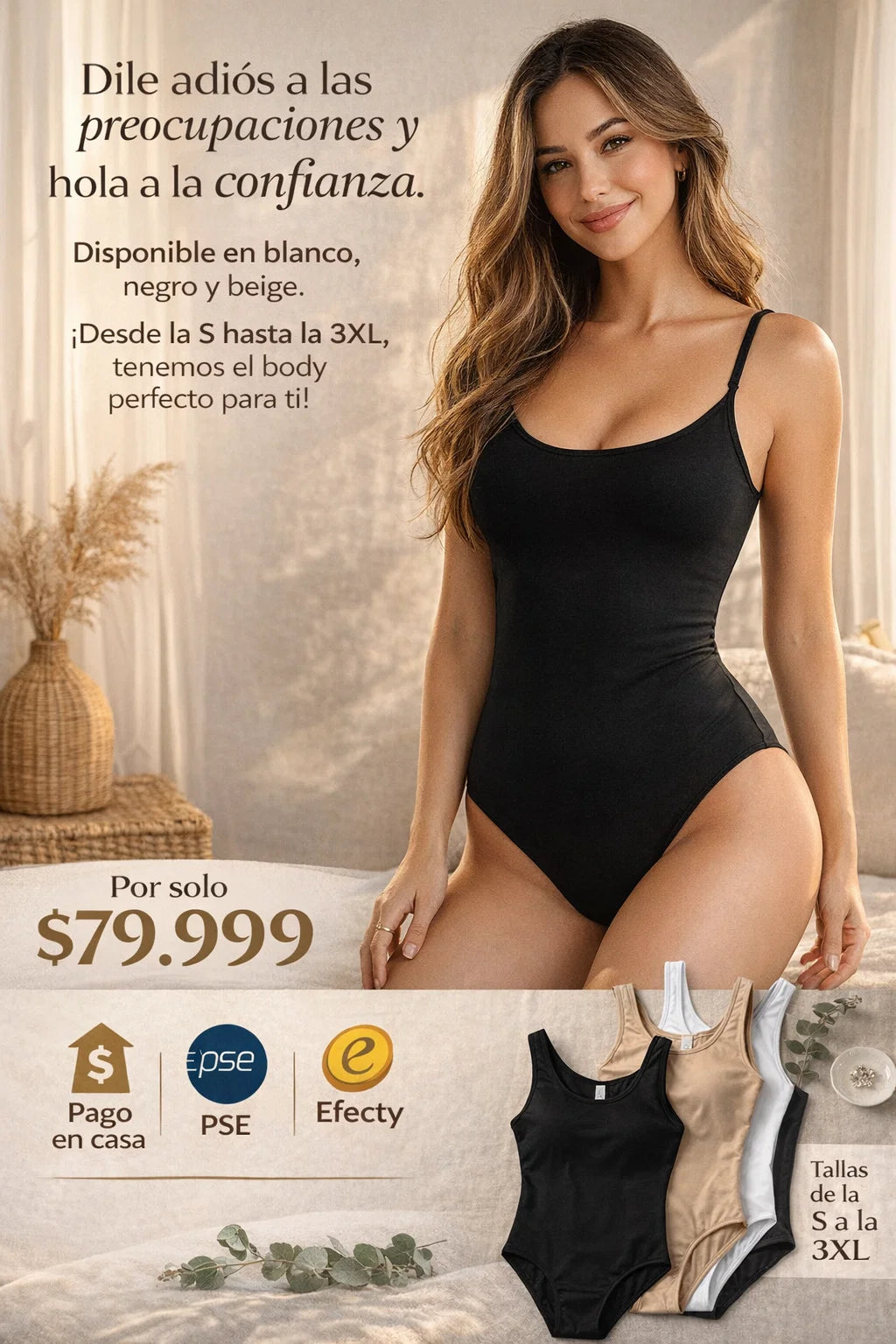 🔥¡Transforma tu figura con el Body Brasilero Control Abdomen!🔥